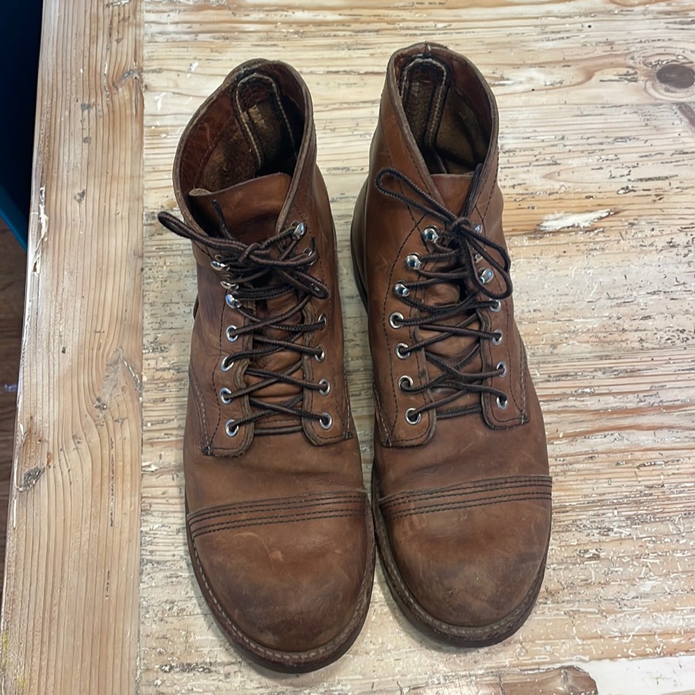 Red Wing Heritage 6” Iron Ranger Work Boots 8111 Ambe… Gem